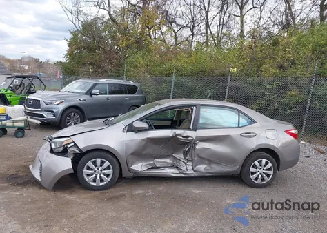 2016 Toyota Corolla Le from USA, damaged, VIN 2T1BURHE6GC553382